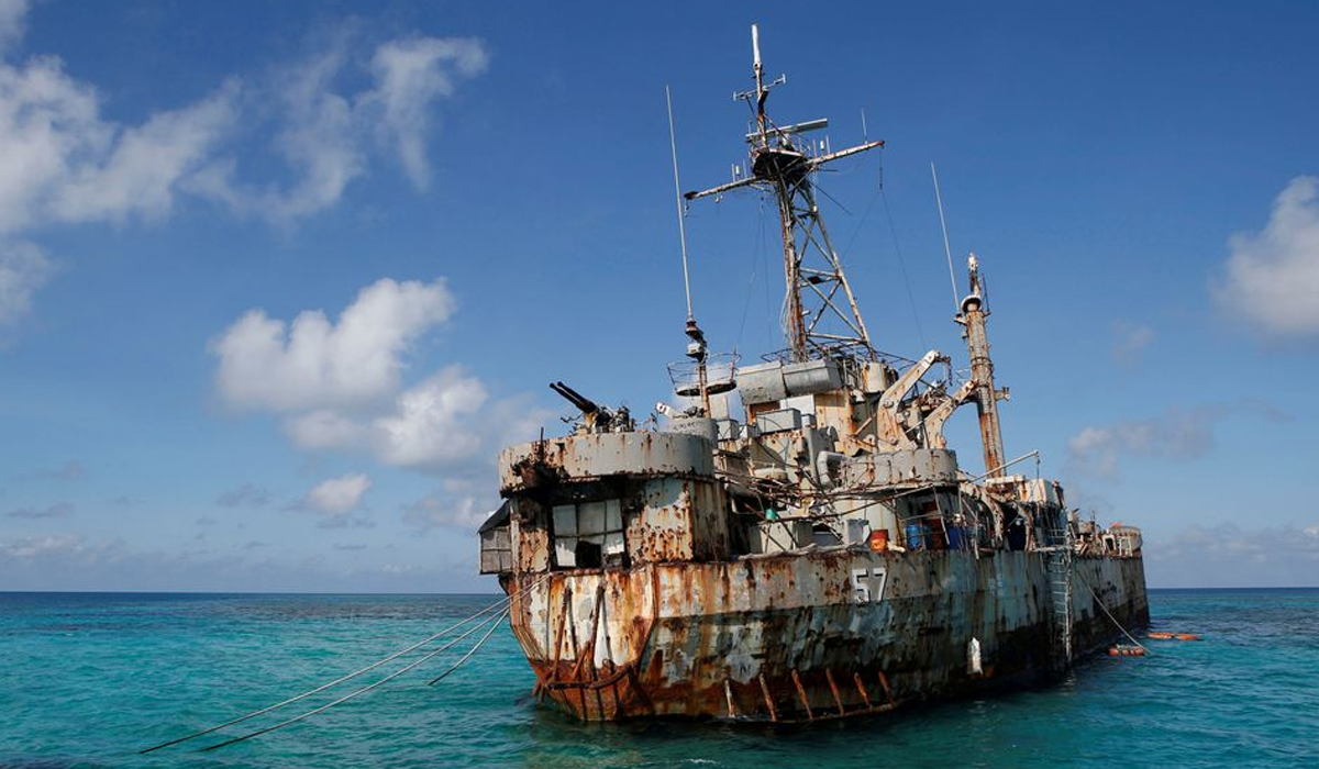 Philippines rejects China's demand to remove grounded navy ship